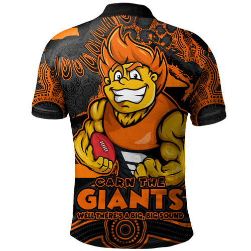 GWS GIANTS Polo Shirt Blazing Spirit Of Victory GWS GIANTS Polo Shirt Blazing Spirit Of Victory
