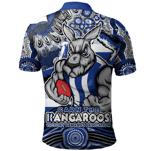 North Melbourne Polo Shirt Blazing Spirit Of Victory North Melbourne Polo Shirt Blazing Spirit Of Victory