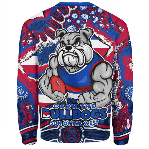 Western Bulldogs Sweatshirt Blazing Spirit Of Victory Western Bulldogs Sweatshirt Blazing Spirit Of Victory