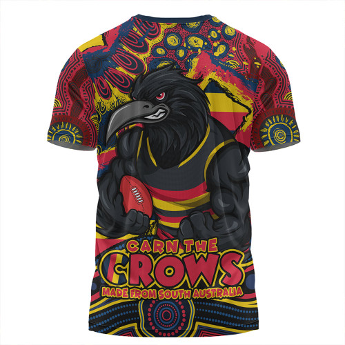 Adelaide Crows T-Shirt Blazing Spirit Of Victory Adelaide Crows T-Shirt Blazing Spirit Of Victory