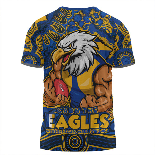 West Coast Eagles T-Shirt Blazing Spirit Of Victory West Coast Eagles T-Shirt Blazing Spirit Of Victory