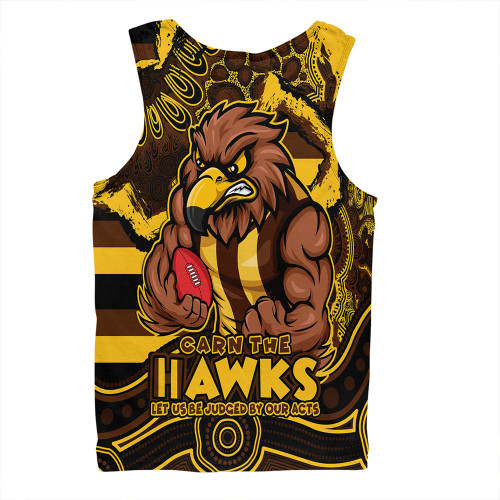 Hawthorn Men Singlet Blazing Spirit Of Victory