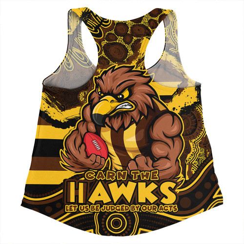 Hawthorn Women Racerback Singlet Blazing Spirit Of Victory