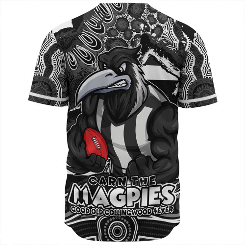 Collingwood Baseball Shirt Blazing Spirit Of Victory Collingwood Baseball Shirt Blazing Spirit Of Victory