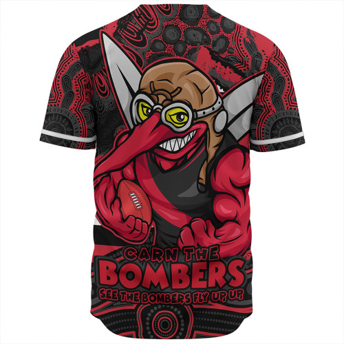 Essendon Baseball Shirt Blazing Spirit Of Victory Essendon Baseball Shirt Blazing Spirit Of Victory