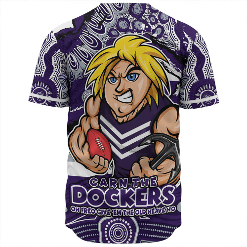 Fremantle Baseball Shirt Blazing Spirit Of Victory Fremantle Baseball Shirt Blazing Spirit Of Victory