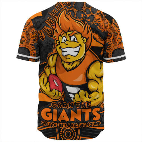 GWS GIANTS Baseball Shirt Blazing Spirit Of Victory GWS GIANTS Baseball Shirt Blazing Spirit Of Victory