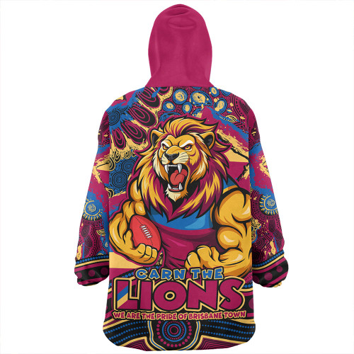 Brisbane Lions Snug Hoodie Blazing Spirit Of Victory Brisbane Lions Snug Hoodie Blazing Spirit Of Victory