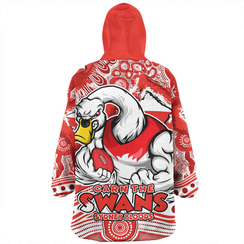 Sydney Swans Snug Hoodie Blazing Spirit Of Victory Sydney Swans Snug Hoodie Blazing Spirit Of Victory