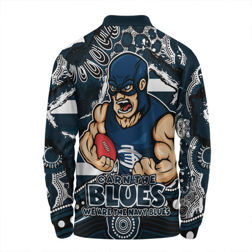 Carlton Long Sleeve Polo Shirt Blazing Spirit Of Victory