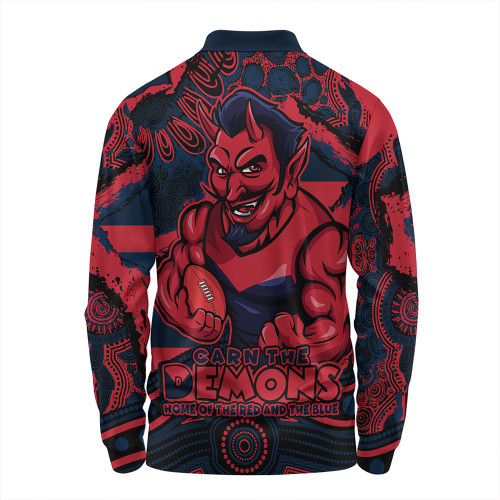 Melbourne Long Sleeve Polo Shirt Blazing Spirit Of Victory Melbourne Long Sleeve Polo Shirt Blazing Spirit Of Victory