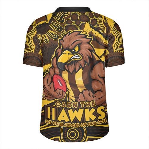 Hawthorn Rugby Jersey Blazing Spirit Of Victory