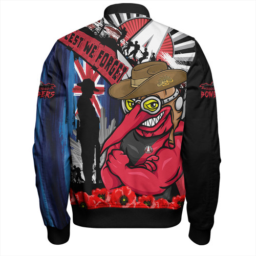 Essendon Bomber Jacket Anzac Day Honor United In Spirit Essendon Bomber Jacket Anzac Day Honor United In Spirit