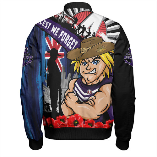 Fremantle Bomber Jacket Anzac Day Honor United In Spirit Fremantle Bomber Jacket Anzac Day Honor United In Spirit