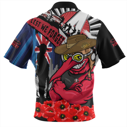 Essendon Hawaiian Shirt Anzac Day Honor United In Spirit Essendon Hawaiian Shirt Anzac Day Honor United In Spirit