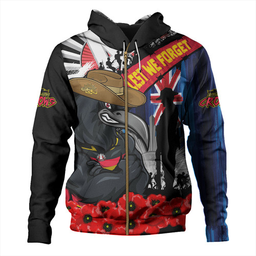 Adelaide Crows Hoodie Anzac Day Honor United In Spirit Adelaide Crows Hoodie Anzac Day Honor United In Spirit