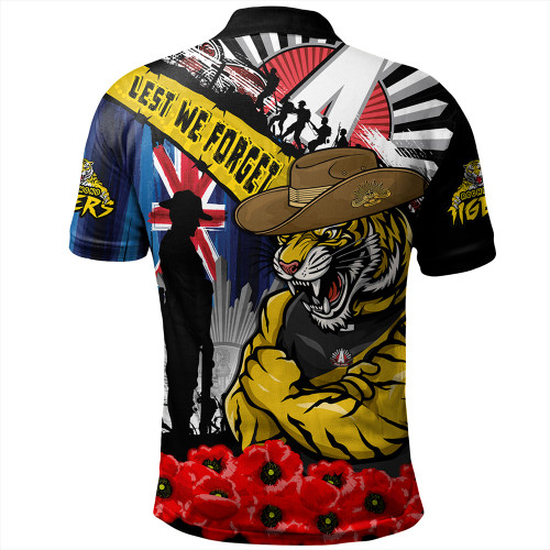 Richmond Polo Shirt Anzac Day Honor United In Spirit Richmond Polo Shirt Anzac Day Honor United In Spirit