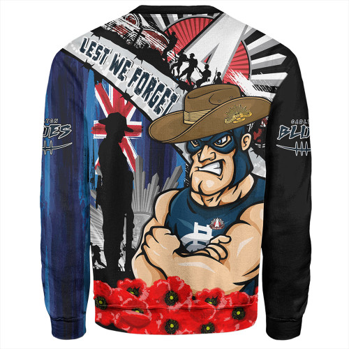 Carlton Sweatshirt Anzac Day Honor United In Spirit Carlton Sweatshirt Anzac Day Honor United In Spirit
