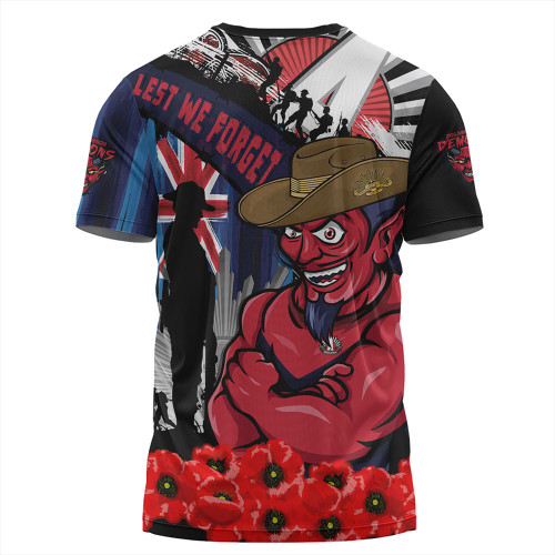 Melbourne T-Shirt Anzac Day Honor United In Spirit Melbourne T-Shirt Anzac Day Honor United In Spirit