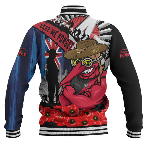 Essendon Baseball Jacket Anzac Day Honor United In Spirit Essendon Baseball Jacket Anzac Day Honor United In Spirit