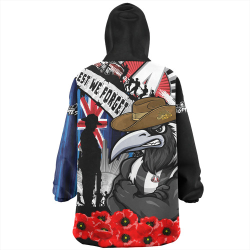 Collingwood Snug Hoodie Anzac Day Honor United In Spirit Collingwood Snug Hoodie Anzac Day Honor United In Spirit