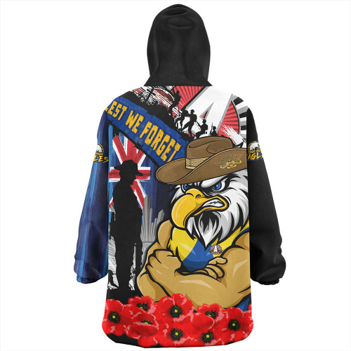 West Coast Eagles Snug Hoodie Anzac Day Honor United In Spirit West Coast Eagles Snug Hoodie Anzac Day Honor United In Spirit