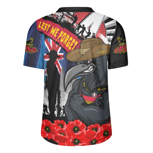 Adelaide Crows Rugby Jersey Anzac Day Honor United In Spirit Adelaide Crows Rugby Jersey Anzac Day Honor United In Spirit