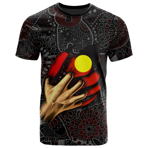 Australia Aboriginal T-Shirt - Aboriginal Blood In Me