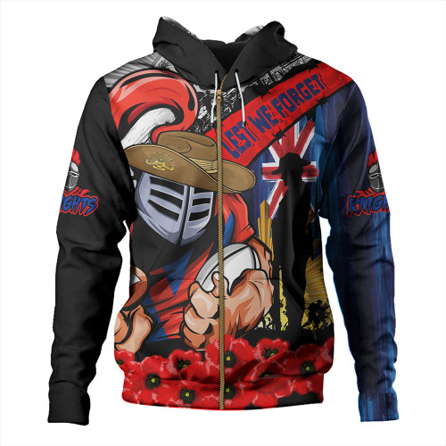Newcastle Knights Hoodie United In Spirit Anzac Day Tribute Newcastle Knights Hoodie United In Spirit Anzac Day Tribute