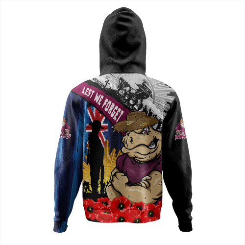 Queensland Maroons Hoodie United In Spirit Anzac Day Tribute Queensland Maroons Hoodie United In Spirit Anzac Day Tribute