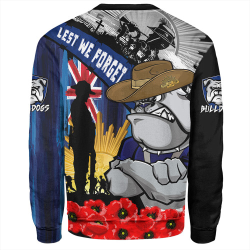 Canterbury-Bankstown Bulldogs Sweatshirt United In Spirit Anzac Day Tribute