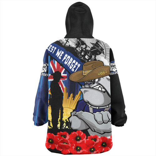 Canterbury-Bankstown Bulldogs Snug Hoodie United In Spirit Anzac Day Tribute