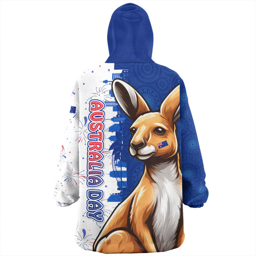 Australia Snug Hoodie Australia Day Spirit Kangaroo Design
