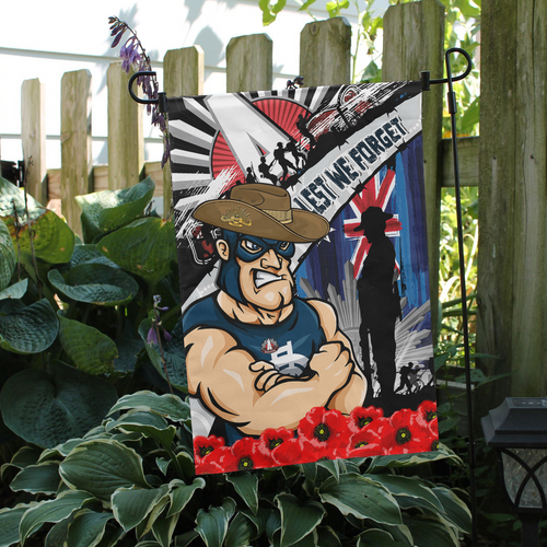 Carlton Garden Flag Anzac Day Honor United In Spirit Carlton Garden Flag Anzac Day Honor United In Spirit