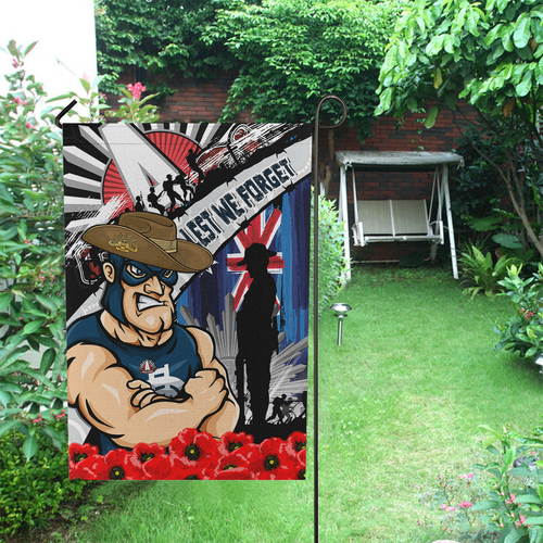 Carlton Garden Flag Anzac Day Honor United In Spirit Carlton Garden Flag Anzac Day Honor United In Spirit