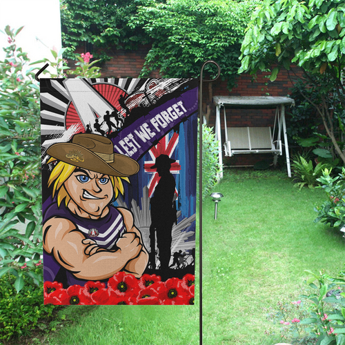 Fremantle Garden Flag Anzac Day Honor United In Spirit Fremantle Garden Flag Anzac Day Honor United In Spirit