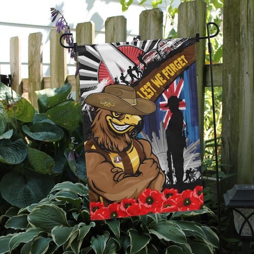 Hawthorn Garden Flag Anzac Day Honor United In Spirit Hawthorn Garden Flag Anzac Day Honor United In Spirit