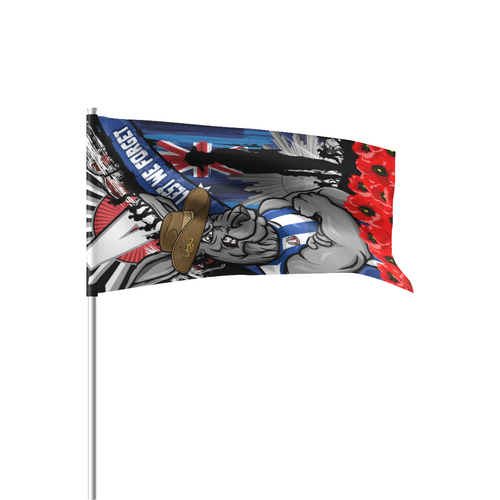 North Melbourne Flag Parade Anzac Day Honor United In Spirit North Melbourne Flag Parade Anzac Day Honor United In Spirit