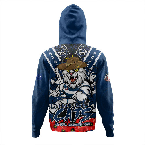 Geelong Cats Hoodie Ripped Legacy Of The Game The ANZAC Spirit Lives On Geelong Cats Hoodie Ripped Legacy Of The Game The ANZAC Spirit Lives On