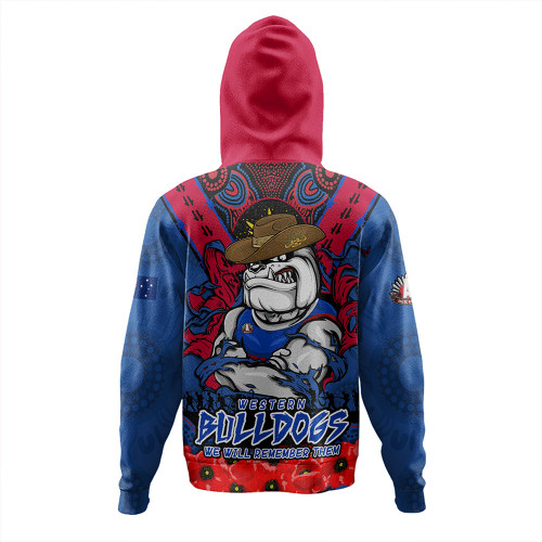 Western Bulldogs Hoodie Ripped Legacy Of The Game The ANZAC Spirit Lives On Western Bulldogs Hoodie Ripped Legacy Of The Game The ANZAC Spirit Lives On