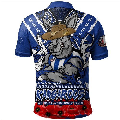 North Melbourne Polo Shirt Ripped Legacy Of The Game The ANZAC Spirit Lives On North Melbourne Polo Shirt Ripped Legacy Of The Game The ANZAC Spirit Lives On