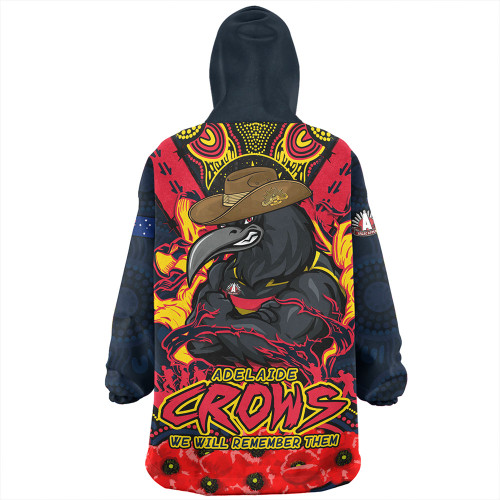 Adelaide Crows Snug Hoodie Ripped Legacy Of The Game The ANZAC Spirit Lives On Adelaide Crows Snug Hoodie Ripped Legacy Of The Game The ANZAC Spirit Lives On