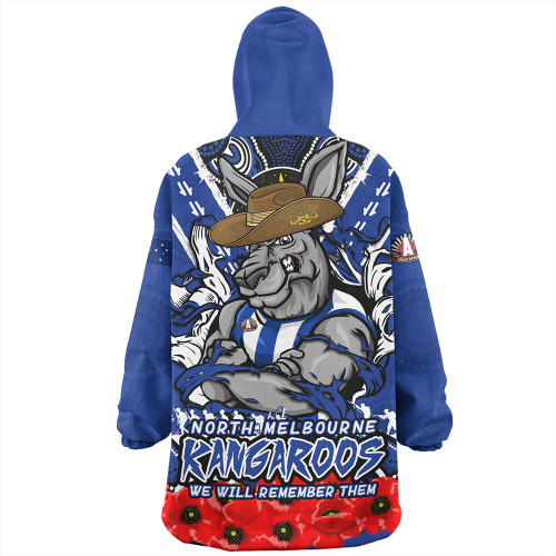 North Melbourne Snug Hoodie Ripped Legacy Of The Game The ANZAC Spirit Lives On North Melbourne Snug Hoodie Ripped Legacy Of The Game The ANZAC Spirit Lives On