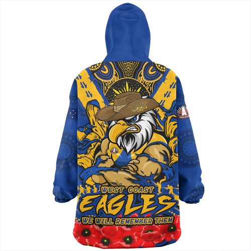 West Coast Eagles Snug Hoodie Ripped Legacy Of The Game The ANZAC Spirit Lives On West Coast Eagles Snug Hoodie Ripped Legacy Of The Game The ANZAC Spirit Lives On