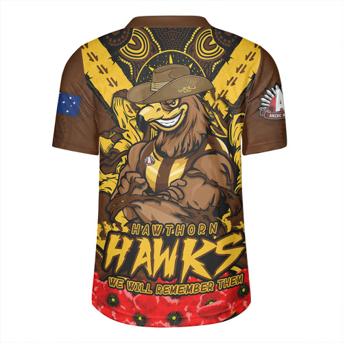 Hawthorn Rugby Jersey Ripped Legacy Of The Game The ANZAC Spirit Lives On