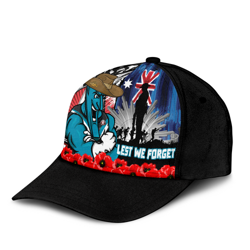 Port Adelaide Cap Anzac Day Honor United In Spirit Port Adelaide Cap Anzac Day Honor United In Spirit