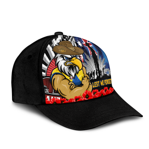 West Coast Eagles Cap Anzac Day Honor United In Spirit West Coast Eagles Cap Anzac Day Honor United In Spirit