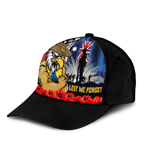 West Coast Eagles Cap Anzac Day Honor United In Spirit West Coast Eagles Cap Anzac Day Honor United In Spirit