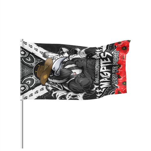 Collingwood Flag Parade Ripped Legacy Of The Game The ANZAC Spirit Lives On Collingwood Flag Parade Ripped Legacy Of The Game The ANZAC Spirit Lives On