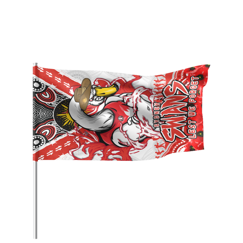Sydney Swans Flag Parade Ripped Legacy Of The Game The ANZAC Spirit Lives On